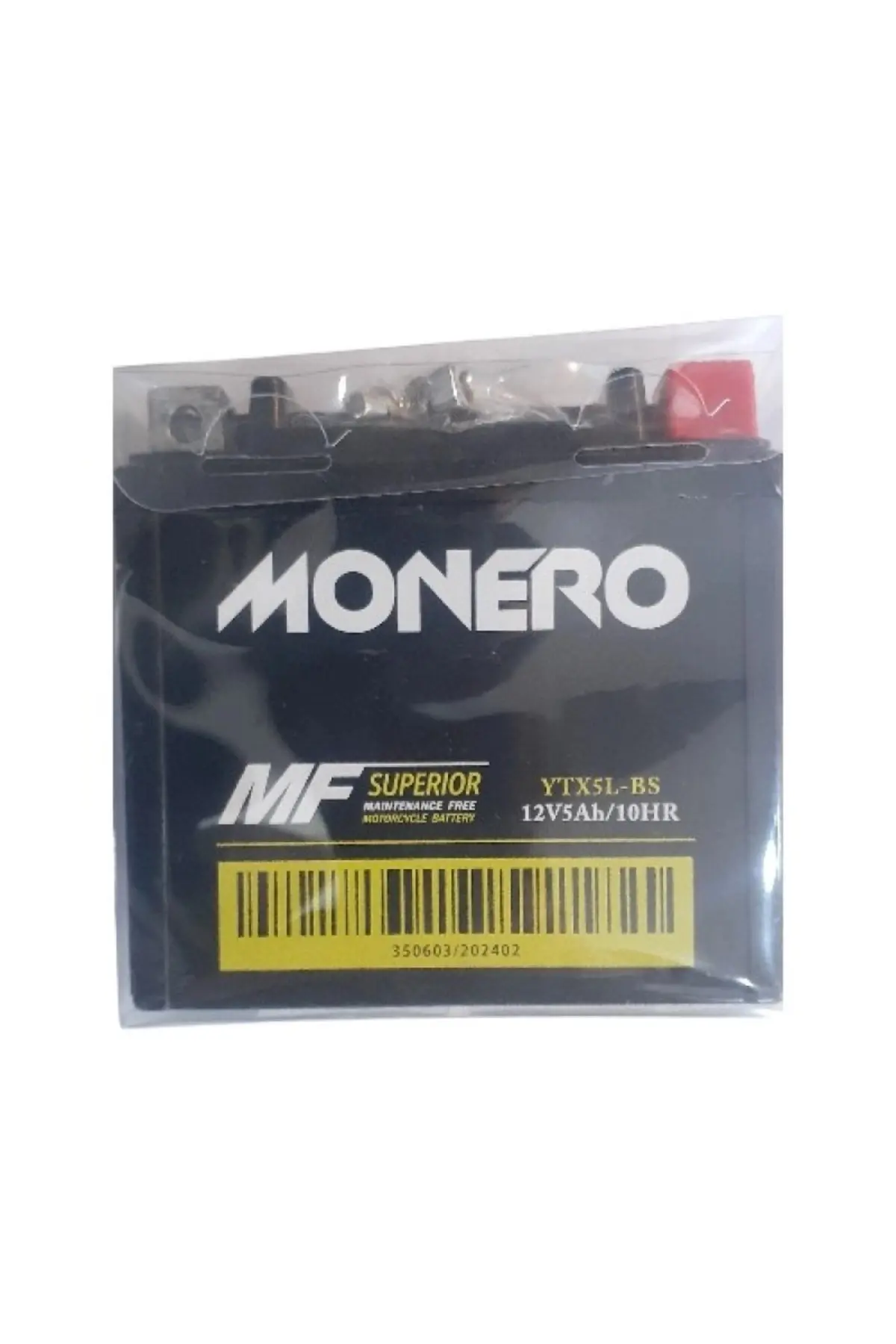 MONERO AKÜ YTX5L-BS 12V5AH 2005-2015 KYMCO AGİLİTY 50/AGİLİTY CİTY 125 (2011-)