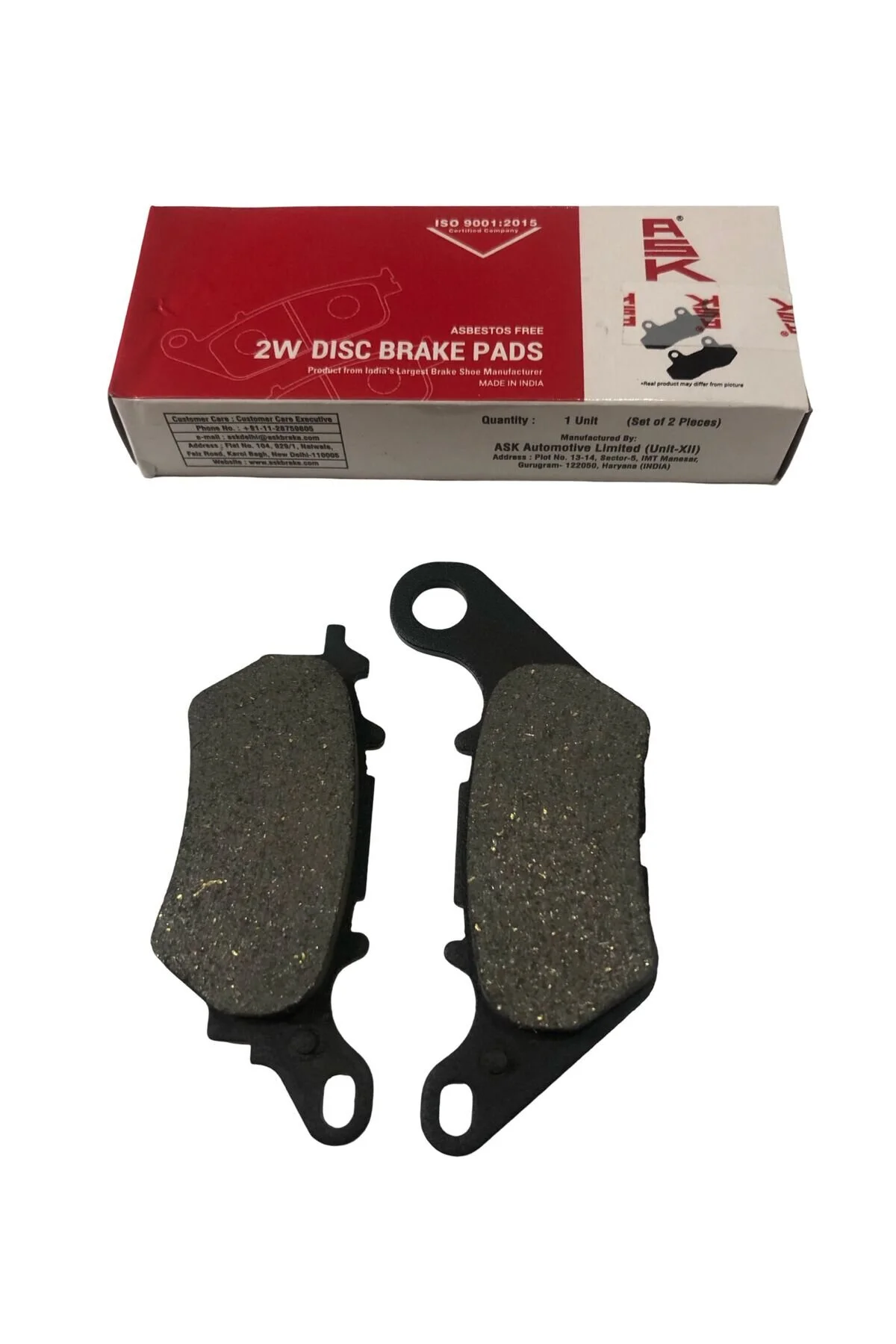 YAMAHA R25 MT25 MARKA ARKA DİSK BALATA